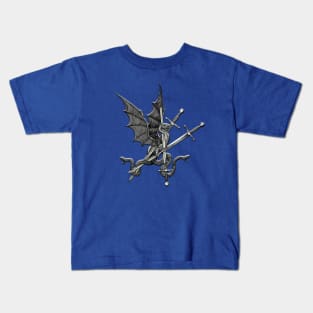 Dragon Swords Kids T-Shirt
